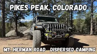 Dispersed Camping Near Pikes Peak, Colorado