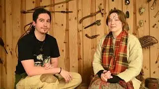 Flint Knapping Workshop with Josh Bluemore at Celtic Harmony Camp!
