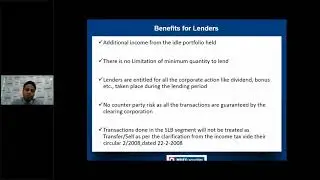 Webinar on Securities Lending & Borrowing Earn from your idle portfolio