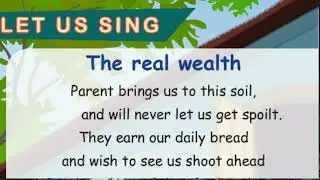 The Real Wealth (Poem) & Questions and answers |4th Std English Term 2 Unit 1 Affection Page 77 & 78