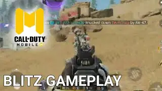 BLITZ MODE ON CODM IS INSANE!! CODM BLITZ GAMEPLAY | Call of duty mobile