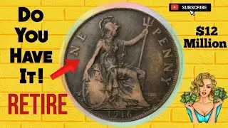 Rare THE HOLLY GRAIL BRITISH ONE PENNY - This Rare Condition Coin Could Be In Your Pocket Change!