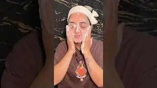 Night Skin Care ASMR 🌧️ #shorts #trending #asmr #skincare #beauty #viral #meghachaube