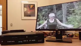 Funai DVD recorder VCR line in recorder movie