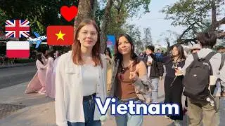 Phỏng vấn người nước ngoài vì sao họ thích Việt Nam? 🇻🇳 | Phỏng vấn đường phố - Cách học tiếng Anh