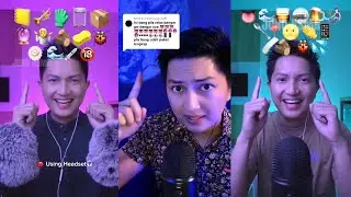 ASMR EMOJI CHALLENGE | TIKTOK COMPILATION | JUNO ASMR 😴😴