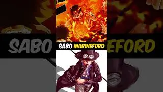 Sabo react marineford to save ace and luffy from akainu