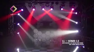 LED LIGHT LL 60MB-LS 2 IN1 COLOR BEAM WASH 60W OSRAM LED