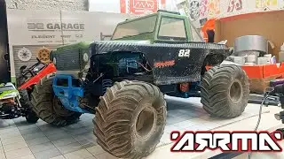 Arrma Gorgon , configuration n&deg;2 . on change l'elec. #france #update #rc  @granddou2502