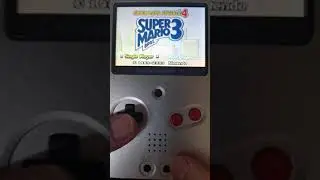 [GB]Game Boy Advance SP Unhinged Test Super Mario Advance 4 by auns555