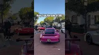 Ruby Star Porsche GT3RS! #porsche #cars #supercars