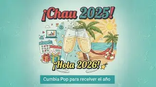 Chau 2025, Hola 2026 🥂 (Cumbia Pop para recibir el año)
