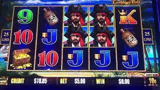 Игровые автоматы Dollar Storm Caribbean Gold + Ninja Moon: сессии в казино 🦜🥷🏾🌖🎰💰⛈️