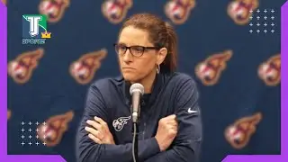Caitlin Clark QUESTION makes Stephanie White TENSE UP and get easily DISTRACTED