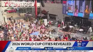 FIFA announces 2026 World Cup host cities including Miami, New York