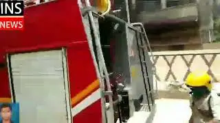 A CAR CAUGHT FIRE AT ANANAD NAGAR MALAKPET HYD