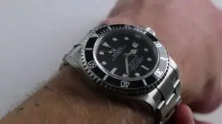 Обзор роскошных часов Rolex Oyster Perpetual Sea-Dweller Z-Series 16600
