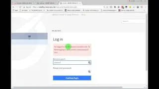 How to login for the first time to FSP