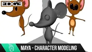 Maya Character Modeling Tutorial - Cartoon Mouse HD #3
