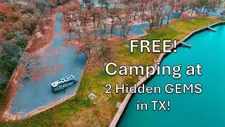 Dispersed Camping at 2 Hidden gems in Texas 4K