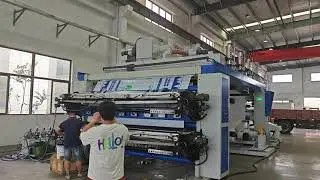 4 Color 3700mm Ultra-Wide Stack-Type Flexo Printing Machine for Woven/Paper/Non-Woven Fabrics