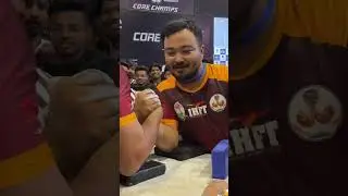 Benjamin mizoram 😱Insane cupping strength #armwrestling #shorts #denis #devon