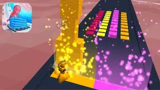 Stack Colours- Max Level Gameplay (IOS ,Android)