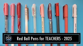 Gifting on Teachers Day - Red Ball Pens - Happy Teachers Day