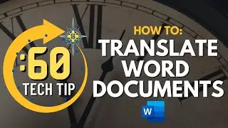 How to Translate a Word Document Into A Different Language
