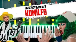 Филипп Киркоров & MARUV &mdash; KOMILFO 🔹 НОТЫ + MIDI / Piano cover by musicman