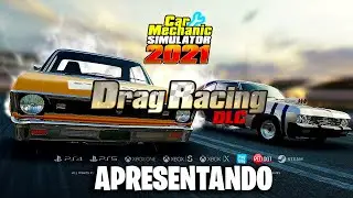 CAR MECHANIC SIMULATOR 2021 - APRESENTANDO A NOVA DLC DRAG RACING