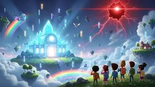 Sky School Adventure in the Clouds ☁️✨ | Magical Flying School for Kids