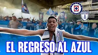 Cruz Azul vs Pachuca (0-1) | El REGRESO al Estadio Azul | Caravana de la Sangre Azul