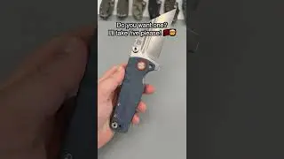 WILDEST Folding Knife You've Ever Seen?! 💯🤯 Artisan Cutlery Proponent! #shorts