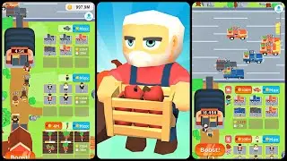 Idle Farm Merge Mobile Game | Gameplay Android & Apk