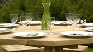 Alex Octagonal Picnic Table by Zest Outdoor Living
