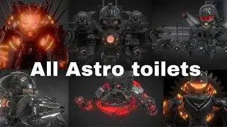 All Astro toilets 3d models