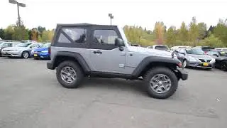 2018 Jeep Wrangler Rubicon 4x4 | Billet Silver Metallic | JL807847 | Redmond | Seattle |
