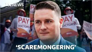 'Utterly irresponsible': BMA accuses Streeting of scaremongering over doctor strike | ITV News