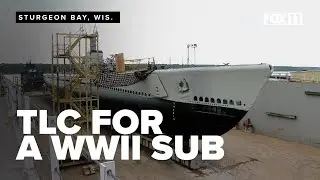 Exclusive behind-the-scenes look at the restoration of World War II submarine USS Cobia