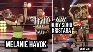 Ruby Soho vs Veda Scott vs Melanie Havok vs Kristara IWS Hardcore Highlights