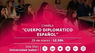 Charla sobre oportunidades laborales en el Cuerpo Diplomático Español