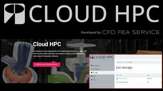 CloudHPC tutorials - Upload of compressed folders