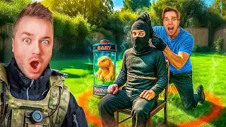 We CAPTURED The POND MONSTER SPY! (Is It LOGAN'S Girlfriend?!)