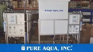 Double Pass RO System for Pharmaceutical Application Bolivia 8,000 GPD | www.pureaqua.com