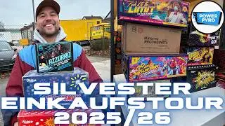 SILVESTER FEUERWERK EINKAUFSTOUR 2025! ALBERT, FUNKE, ZINK…- NUR PREMIUM STUFF 😍