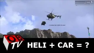HELI  + CAR = ?: ArmA 3 Altis Life Helicopter Crash!