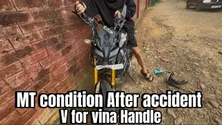 My MT Bike Condition After Deadly Accident😱 Review