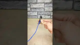 Genius Trick! How to Easily and Securely Connect an Alligator Clip to a Wire ⚡ #shorts