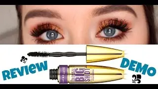 ОБЗОР + ДЕМО ТУШИ ДЛЯ РЕСНИЦ MAYBELLINE COLOSSAL BIG SHOT | Хейли Аменд